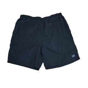 L L Bean Mens Swim Trunks Mesh Lined Xlarge Black